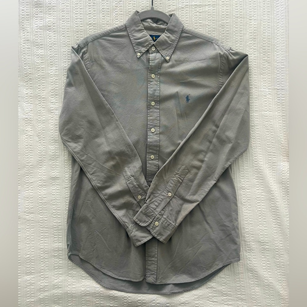 COPY - Ralph Lauren Men's Gray Button-Down Shirt